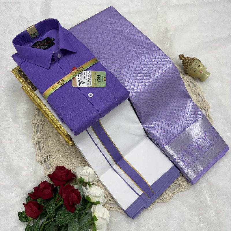 KANCHIPURAM SILK  SAREES& COTTON DOTIS, SHIRTS