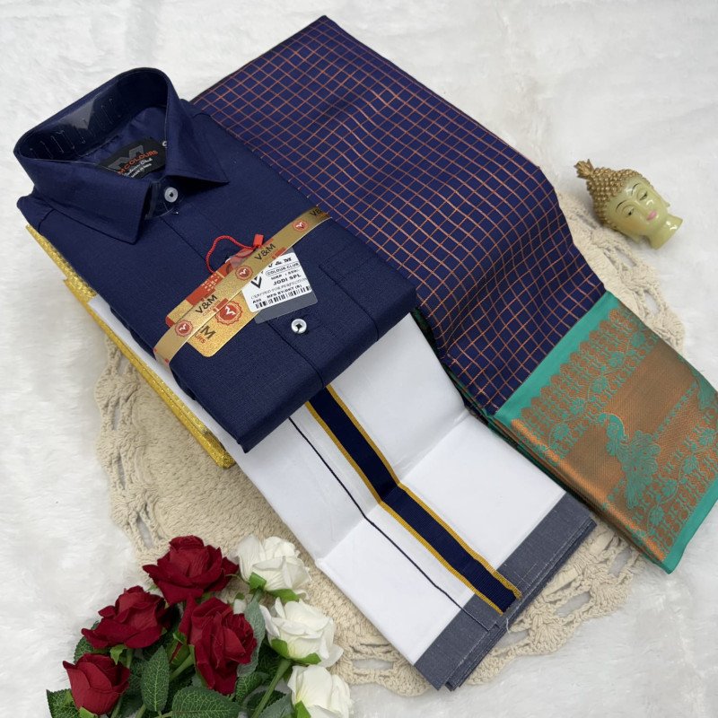 KANCHIPURAM SILK  SAREES& COTTON DOTIS, SHIRTS